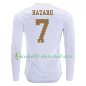 Fußballtrikots Real Madrid Eden Hazard 7 2019-2020 Langarm Heimtrikotsatz kaufen